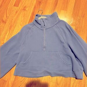 Lululemon Scuba Oversized Funnel-Neck Half Zip